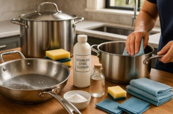Como Limpar e Conservar Panelas de Aço Inoxidável