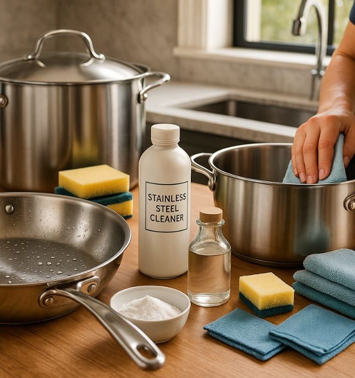 Como Limpar e Conservar Panelas de Aço Inoxidável