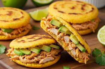 Arepa Recheada com Frango e Abacate A Combinação Saudável que Pouca Gente Descobriu