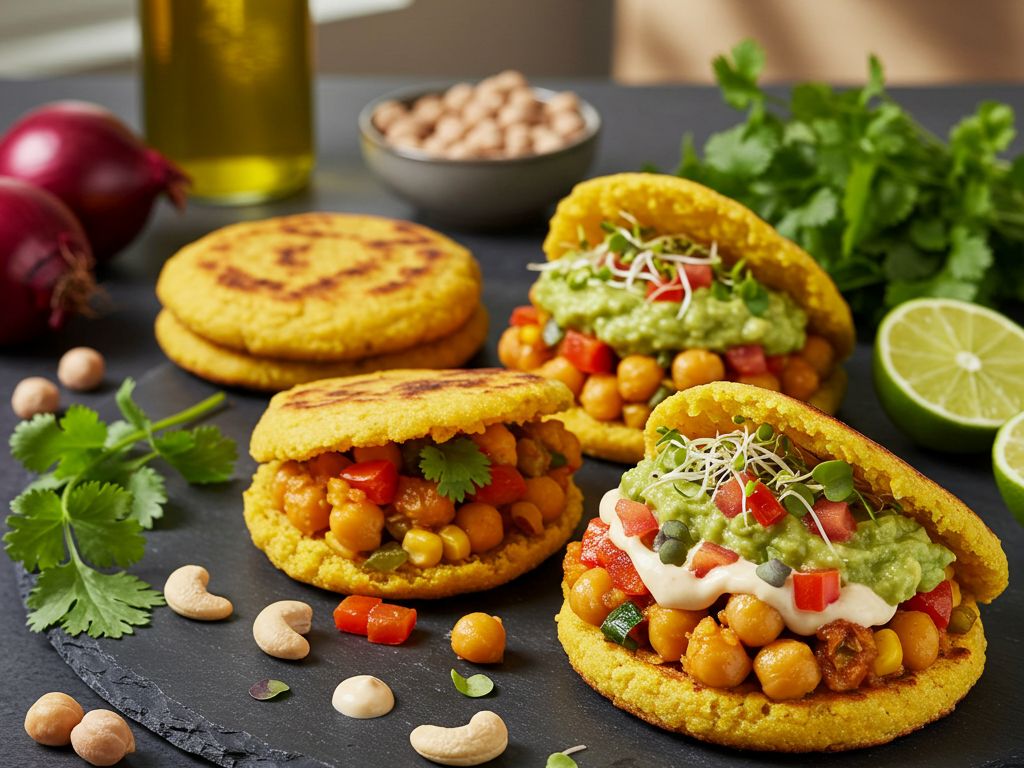 Arepa Vegana com Grão-de-Bico: O Sabor Inacreditável Sem Nada de Origem Animal 21 Arepa Vegana com Grão-de-Bico