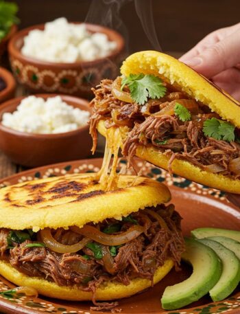 Arepa de Carne Desfiada Caseira A Receita Venezuelana que Virou Lenda