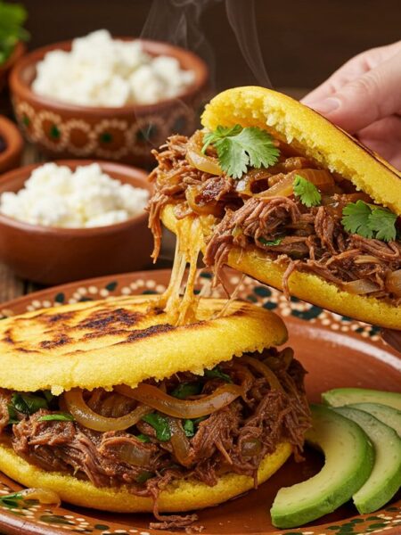 Arepa de Carne Desfiada Caseira A Receita Venezuelana que Virou Lenda