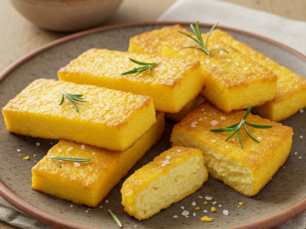 Polenta Dourada Crocante Receita Tradicional do Sul do Brasil